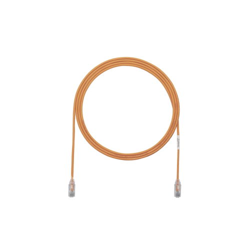 PANDUIT UTP28SP3OR Cable de Parcheo TX6, UTP Cat6, Diámetro Reducido (28AWG), Color Naranja, 3ft