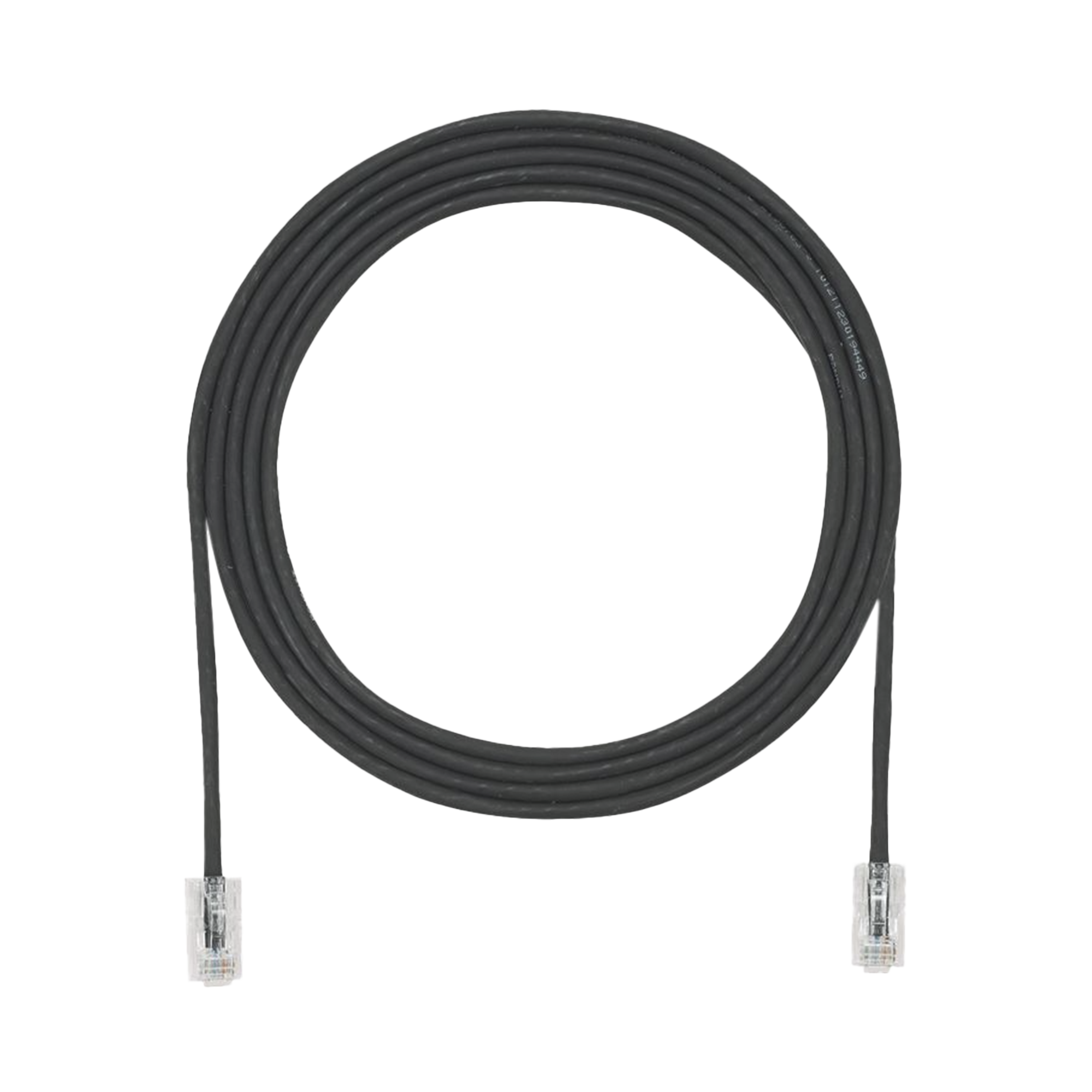 PANDUIT UTP28X10BL Cable de Parcheo UTP Cat6A, CM/LSZH, Diámetro Reducido (28AWG), Color Negro, 10ft