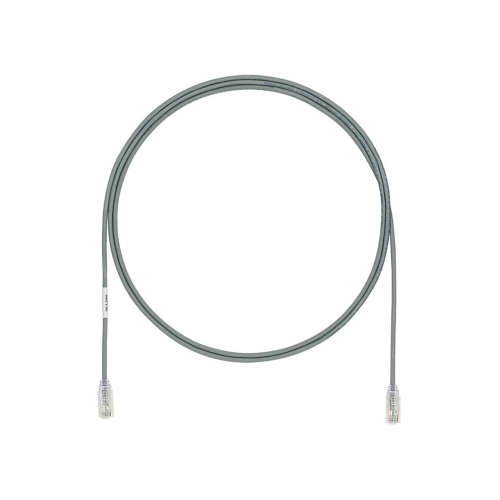 PANDUIT UTP28X3GY Cable de Parcheo UTP Cat6A, CM/LSZH, Diámetro Reducido (28AWG), Color Gris, 3ft