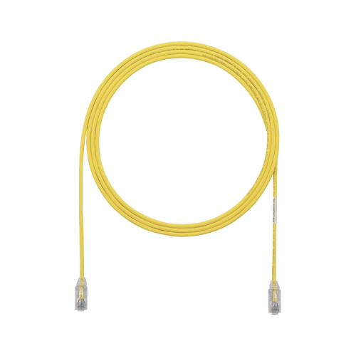 PANDUIT UTP28X3YL Cable de Parcheo UTP Cat6A, CM/LSZH, Diámetro Reducido (28AWG), Color Amarillo, 3ft