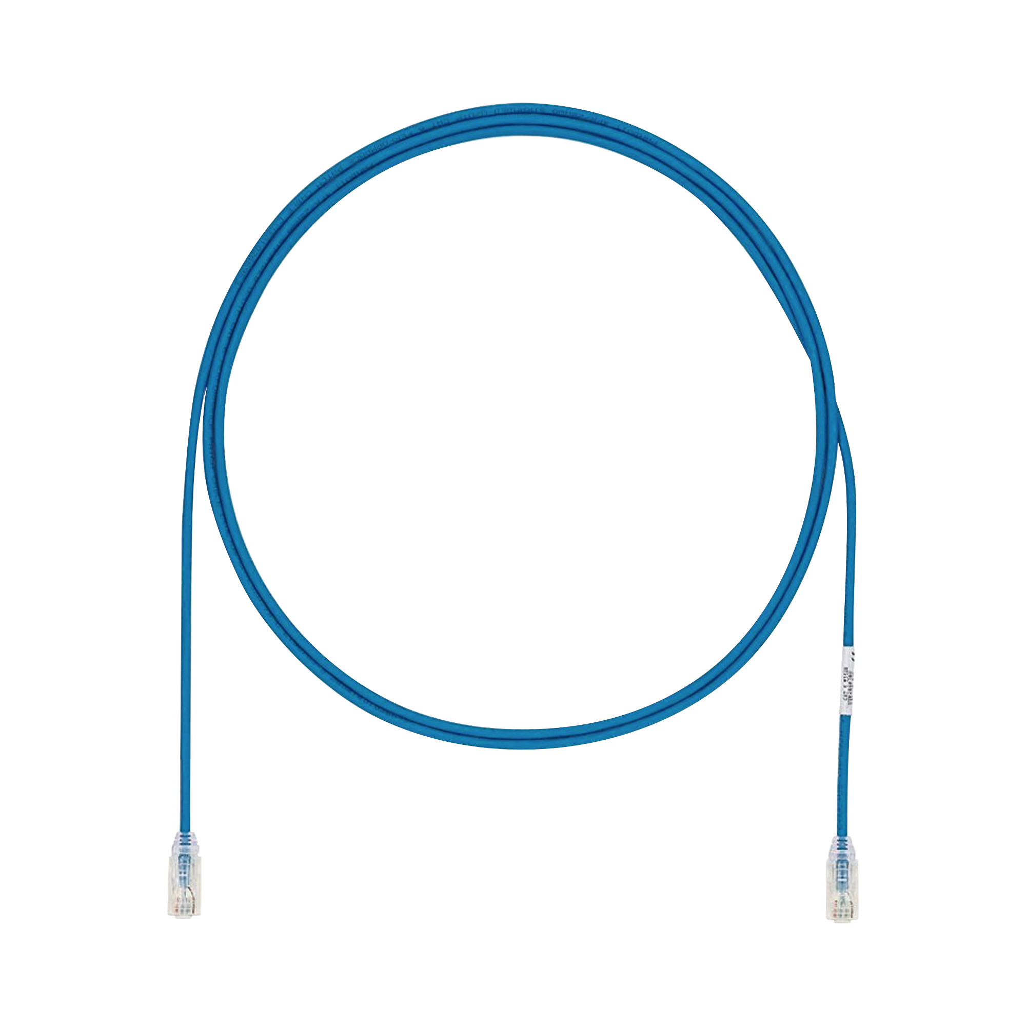 PANDUIT UTP28X5BU Cable de Parcheo UTP Cat6A, CM/LSZH, Diámetro Reducido (28AWG), Color Azul, 5ft