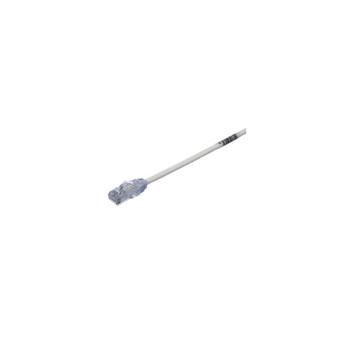 PANDUIT UTP28X65 Cable de Parcheo UTP Cat6A, CM/LSZH, Diámetro Reducido (28AWG), Color Blanco Mate, 65 ft