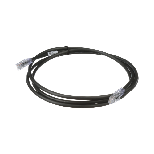 PANDUIT UTP6AX3BL Cable de Parcheo UTP, Cat6A, 24 AWG, CM, Color Negro, 3ft