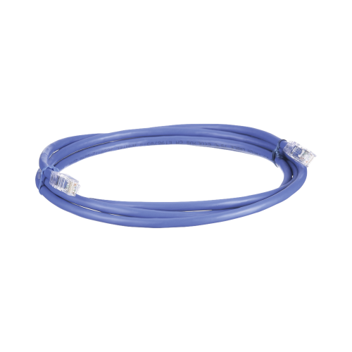 PANDUIT UTP6AX5BU Cable de Parcheo UTP, Cat6A, 24 AWG, CM, Color Azul, 5ft