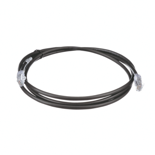 PANDUIT UTP6AX7BL Cable de Parcheo UTP, Cat6A, 24 AWG, CM, Color Negro, 7ft
