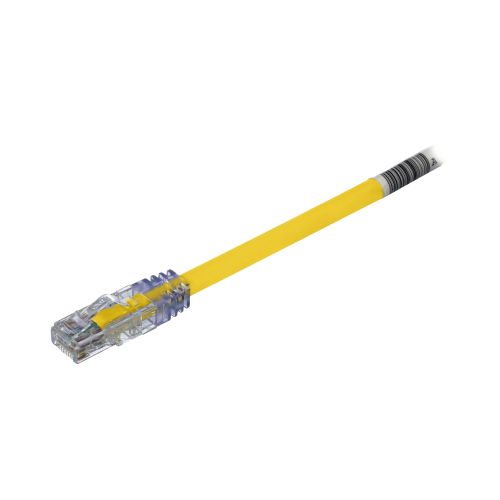 PANDUIT UTP6AX7YL Cable de Parcheo UTP, Cat6A, 24 AWG, CM, Color Amarillo, 7ft