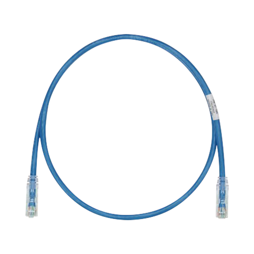 PANDUIT UTPSP10BUY Cable de Parcheo TX6, UTP Cat6, 24 AWG, CM, Color Azul, 10 ft