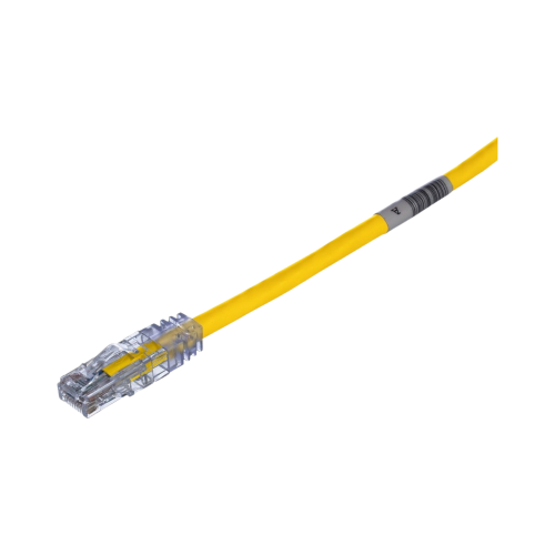 PANDUIT UTPSP20YLY Cable de Parcheo TX6, UTP Cat6, 24 AWG, CM, Color Amarillo, 20ft