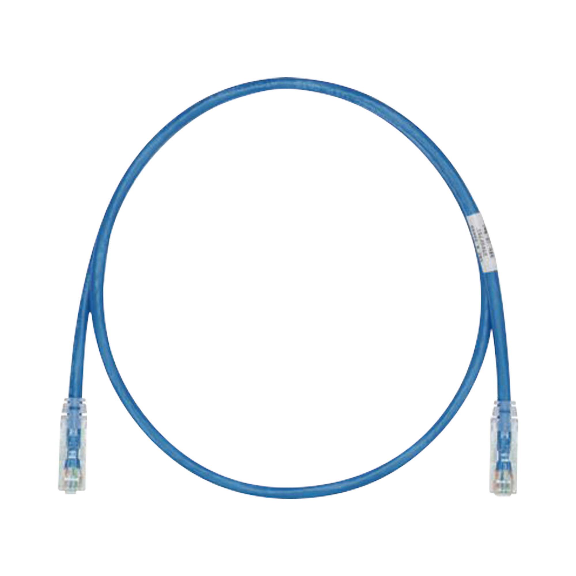 PANDUIT UTPSP4BUY Cable de Parcheo TX6, UTP Cat6, 24 AWG, CM, Color Azul, 4ft