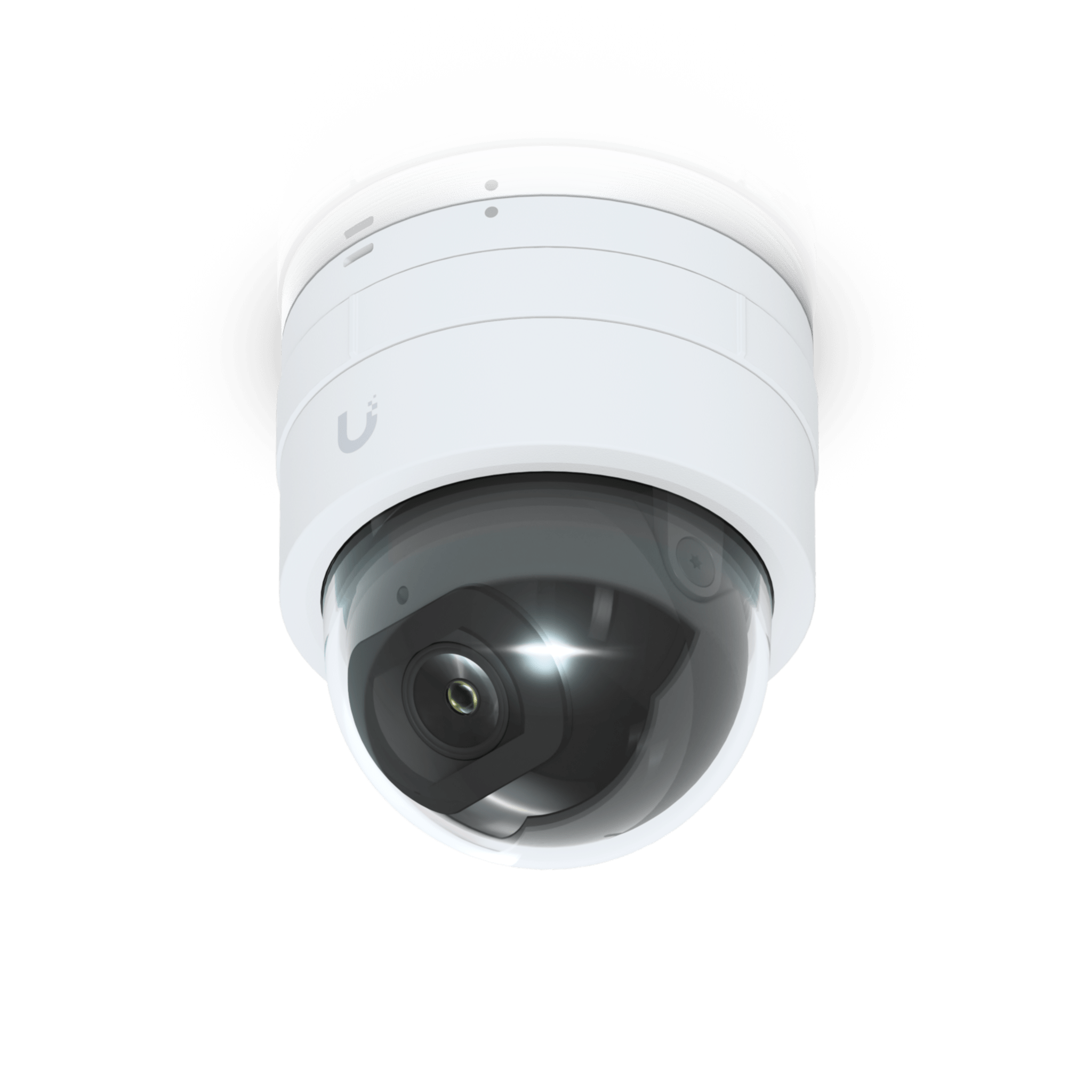 UBIQUITI UVC-G5-DOME-ULTRA Cámara IP UniFi G5 Domo Ultra, de bajo perfil para interior, 2K (4MPX), ángulo amplio 102.4°, visión nocturna IR hasta 20 mts, detección de eventos, para pared o techo
