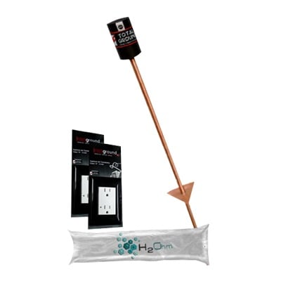 TOTAL GROUND VARI-GROUND Kit de Tierra Física para Aplicaciones Residenciales con Interruptores Inteligentes.