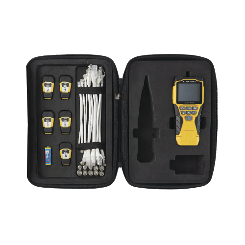 KLEIN TOOLS VDV501-853 Probador Scout™ Pro 3 con kit de transmisores remotos Test-n-Map™ (Inspección PoE)