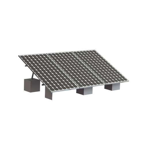 EPCOM POWERLINE VEKTOR8R3M Montaje para 3 Panel Solar, Riel «8» de 4050mm para Módulos con Espesor de 35mm, Velocidad de Viento Máx. 136km/h (20° a 45°)