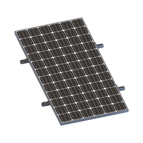 EPCOM POWERLINE VEKTORMINIKIT1X1 Kit De Minirieles Para Panel Solar Arreglo 1X1 Para Instalación Plano En Lámina