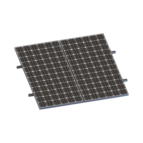 EPCOM POWERLINE VEKTORMINIKIT1X2 Kit De Minirieles Para Panel Solar Arreglo 1X2 Para Instalación Plano En Lámina
