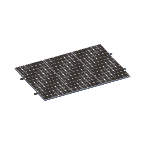EPCOM POWERLINE VEKTORMINIKIT1X3 Kit De Minirieles Para Panel Solar Arreglo 1X3 Para Instalación Plano En Lámina