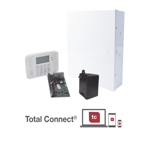 HONEYWELL HOME RESIDEO VISTA48LANT Sistema de alarma VISTA48/6162RF con Gabinete, Transformador y teclado Alfanumérico con receptor RF