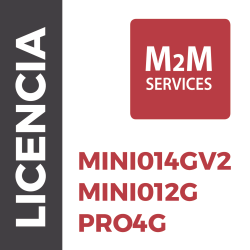 M2M SERVICES VOUCHER1Y Servicio de datos por un Año para comunicadores MINI014G/V2 y MINI012G, con eventos ilimitados.