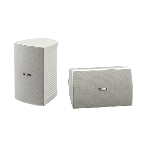 YAMAHA VS4W Altavoz de Montaje en Pared, 2 vias, Woofer 4 in, Tweeter 1 in, IPX3, 8 ohms, 70/100V, Color Blanco, Par