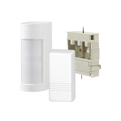 OPTEX VXI-R-WH Detector de Movimiento Pasivo con Transmisor 5816 para alarmas Honeywell/ Inalámbrico, 100% Exterior