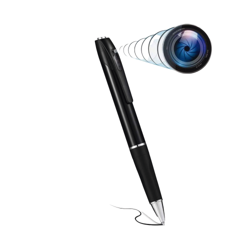 SYSCOM W8 Cámara Oculta en Bolígrafo (Spyce Camera), Full HD, Grabación de Video y Audio, Captura de Fotos, Soporta Memoria Micro-SD de hasta 64G, Tiempo de Carga Aprox. 1 hora, Tiempo de Trabajo 120 min., Incluye Cable de Carga.