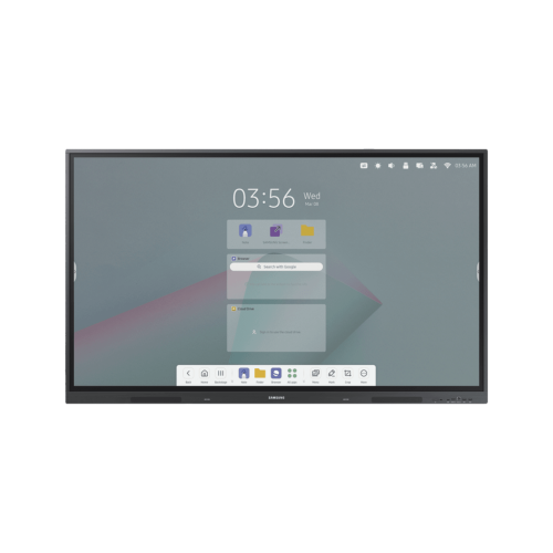 SAMSUNG ELECTRONICS WA86F Pantalla Touch 4K Interactivo de 86″ con Lápiz Táctil. WIFI, Puertos USB/RS232/LAN/HDMI/DP, Compatible VESA