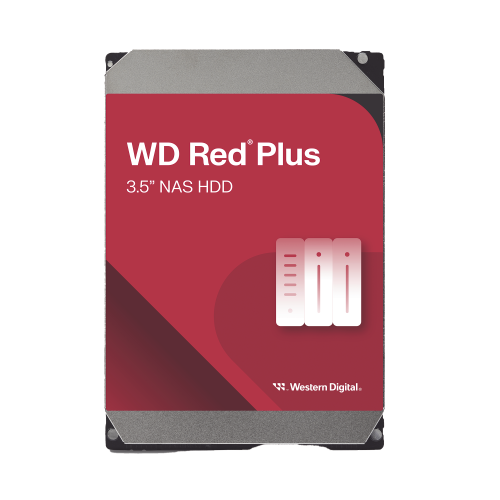 Western Digital (WD) WD80EFPX Disco Duro Red de 8TB, 5400 RPM, Optimizado para NAS, Uso 24-7, 3 Años de Garantia