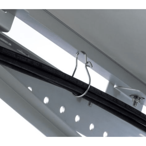 PANDUIT WH10SS-C Gancho para cable solar, Paquete de 100pz