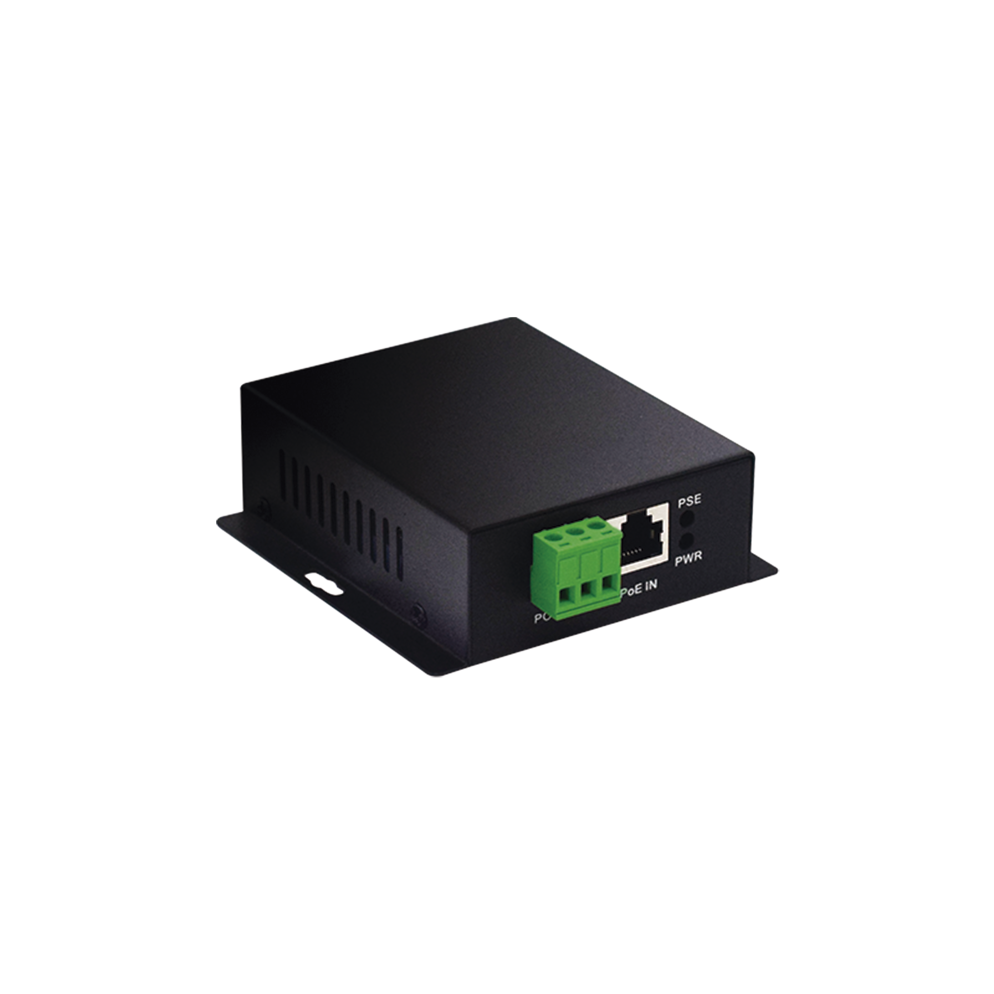 WI-TEK WI-POE61-24V Convertidor PoE Industrial, Entrada PoE 802.3 af/at, Salida PoE pasivo 24V, Conexión plug and play, Alcance de hasta 100 metros, Ideales para Enlaces Inalámbricos