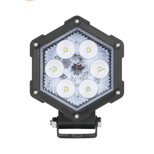 EPCOM INDUSTRIAL SIGNALING XCHR30 Luz de Trabajo Ultra brillante, 6 Led, 2200 Lumenes, 30 watts, 12-24 Vcc