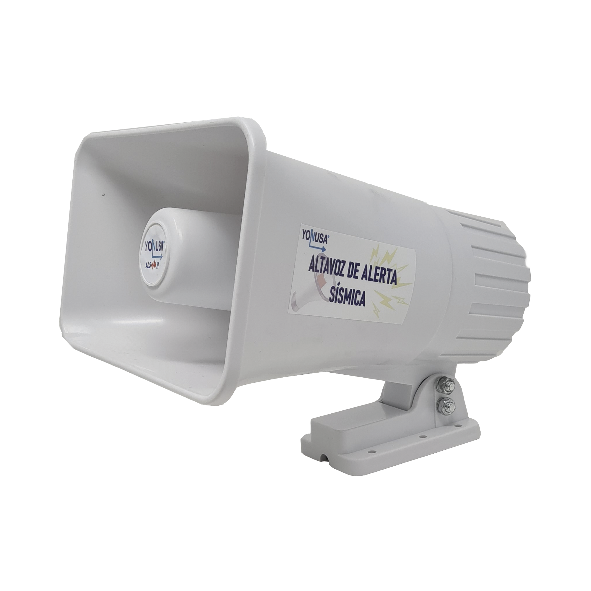 YONUSA YAS-SIR Sirena de Alertamiento Sísmico – Sonido Oficial