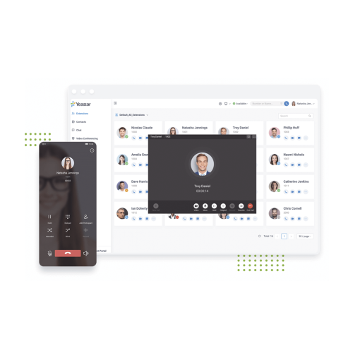 YEASTAR YCM-CLOUDEP-EXT Extensión anual de usuario para conmutador en nube Yeastar Enterprise Edition