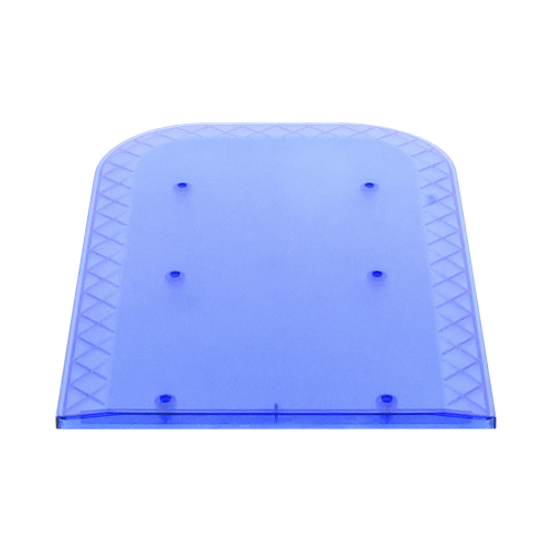 EPCOM INDUSTRIAL SIGNALING Z67DLB Domo lateral de reemplazo para barra de luces X67A, color azul