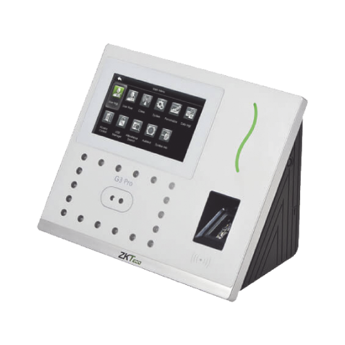 ZKTECO ZKG3PRO Checador Biometrico, Reconocimiento Facial /12,000 Rostros, 6,000 palmas, 20,000 Tarjetas /20,000 huellas, Soporta DDNS con BIOTIMEPRO /