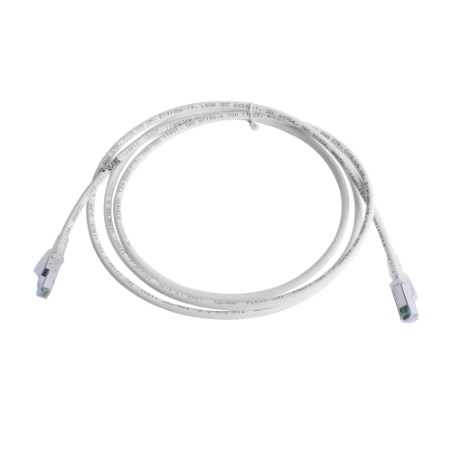 SIEMON ZM6A-S07-02 Patch Cord Z-MAX Cat6A S/FTP, CM/LS0H, 7ft, Color Blanco