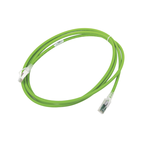 SIEMON ZM6A-S07-07B Patch Cord Z-MAX Cat6A S/FTP, CM/LS0H, 7ft, Color Verde, Versión Bulk (Sin Empaque Individual)