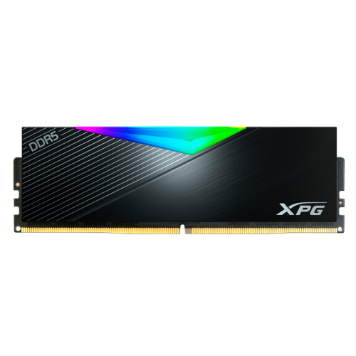 Memoria RAM Adata Lancer RGB DDR5, 6800MHz, 16GB, CL34, XMP/EXPO, Negro, AX5U6800C3416G-CLARBK /MAX. 1 X CLIENTE