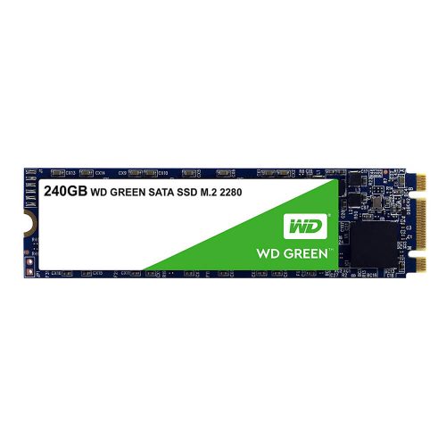 Unidad de Estado Solido SSD M.2 Sata 240GB WD Green, WDS240G2G0B /MAX. 1 X CLIENTE