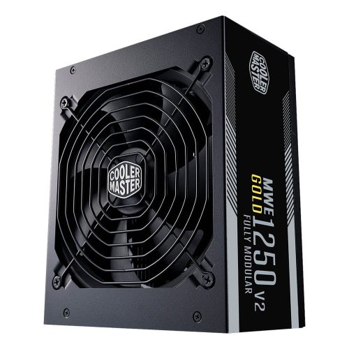 Fuente de Poder Cooler Master MWE 1250 V2, 80+ GOLD, Full Modular, MPE-C501-AFCAG-3U2