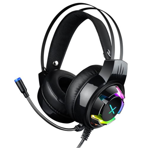 Diadema Gamer Xzeal XZ2010 RGB 7.1 Canales, USB, XZHD201B