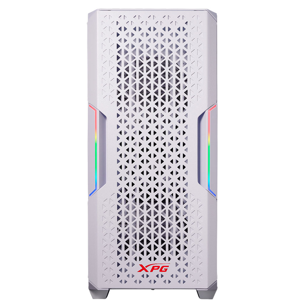 Gabinete XPG STARKER AIR WHITE, Cristal Templado, ARGB LED, ATX, USB 3.0, 2 Ventiladores (1 ARGB), Audio HD - STARKERAIR-WHCWW - Image 2