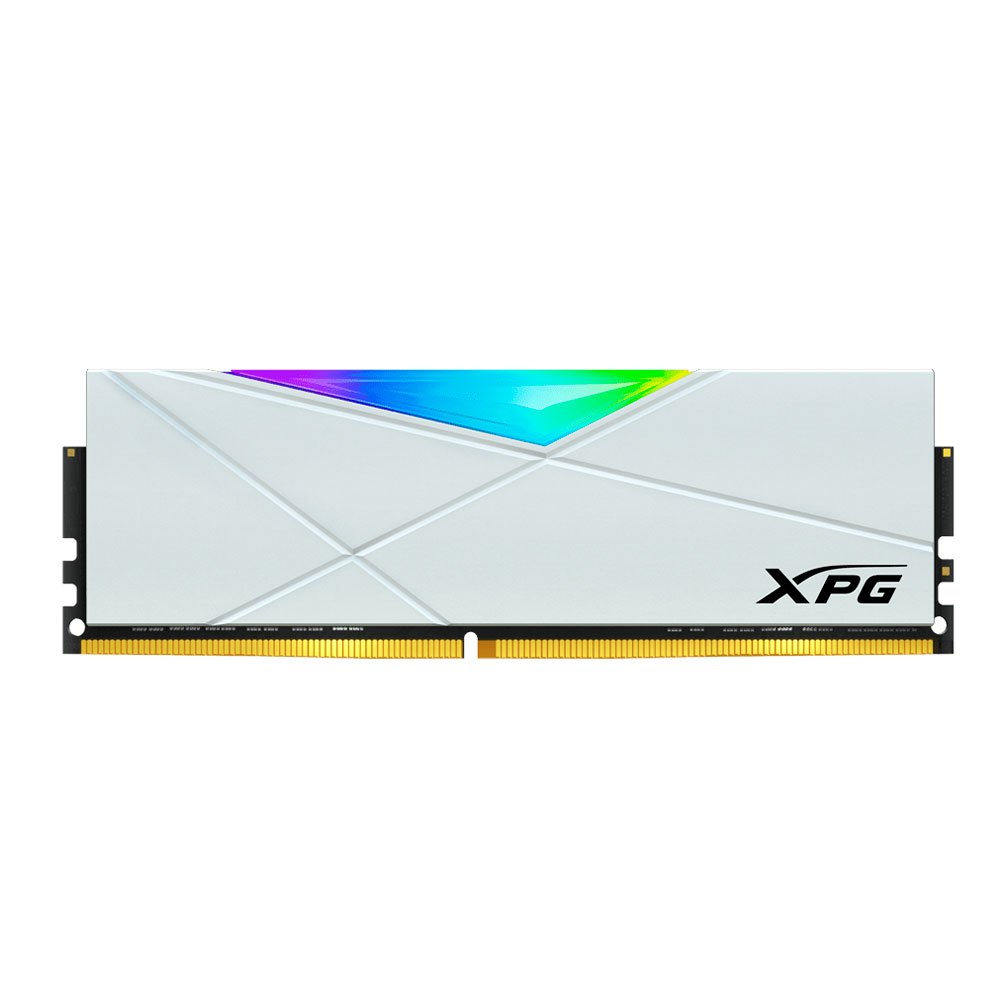 Memoria RAM DDR4 16GB 3600MHz XPG Spectrix D50 White RGB, Aura Sync, 1X16GB, AX4U360016G18I-SW50 /MAX. 1 X CLIENTE