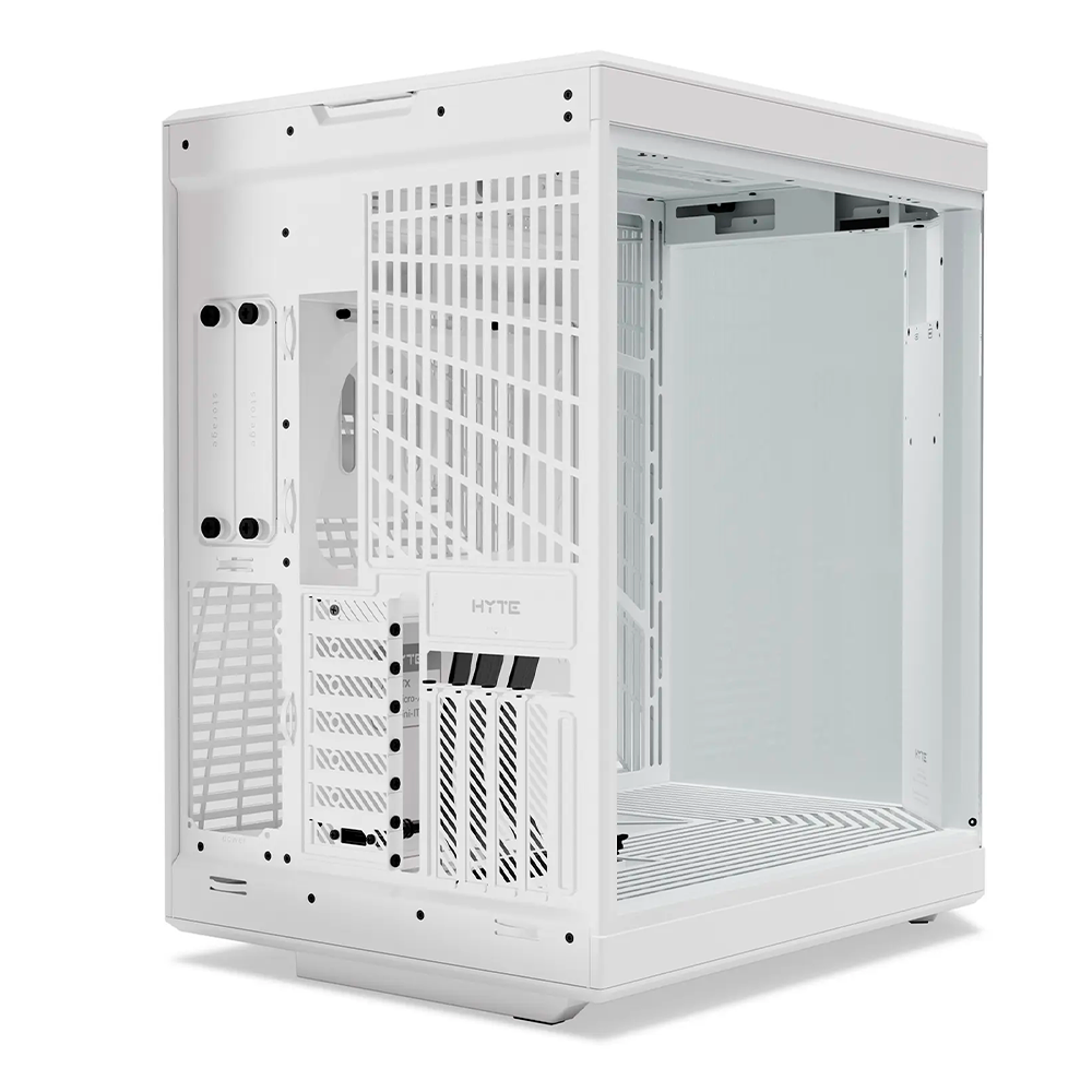 Gabinete HYTE Y70 Touch, Dual Chamber, ATX, Mid Tower, Visualización Táctil LCD 4K Integrada, Blanco Nieve, CS-HYTE-Y70-BW-L/ - Image 4