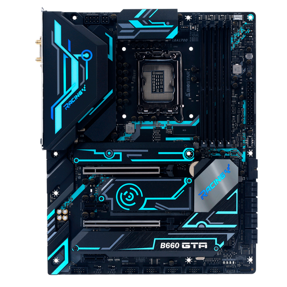 Tarjeta Madre Biostar B660GTA, Socket LGA1700 Intel B660 ATX, DDR4, Intel Core 12th Generación / - Image 2