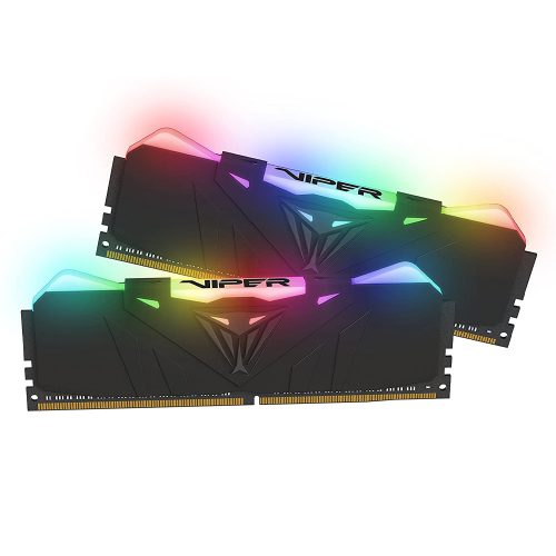 Memoria RAM DDR4 32GB 3600MHz Kit 2x16GB Patriot Viper RGB Black/ PVR432G360C8K /MAX. 1 X CLIENTE