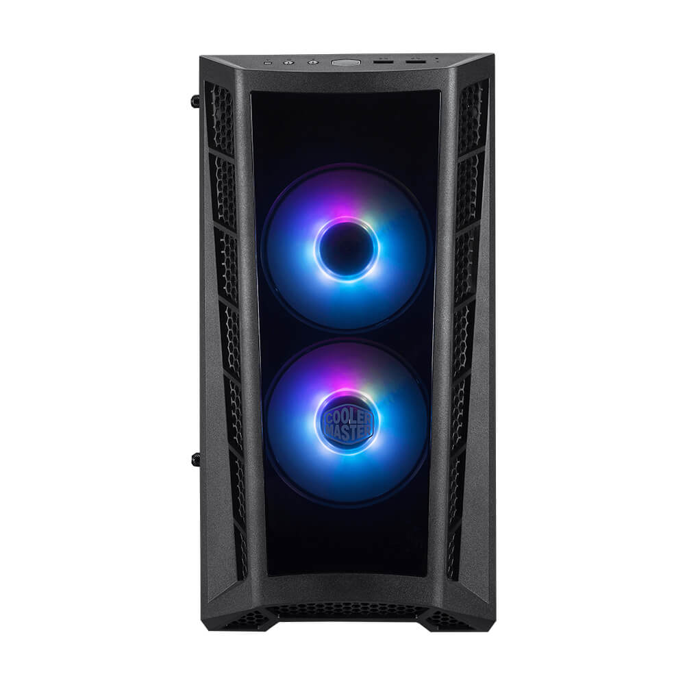 Gabinete Cooler Master Masterbox MB320L, Cristal Templado, 2 Ventiladores RGB, Micro-TX, USB 3.0, MCB-B320L-KGNN-S02 - Image 4