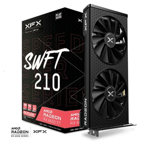 Tarjeta de Video XFX RX 6650 XT Speedster SWFT 210 AMD Radeon, 8GB 128-bit GDDR6, PCI Express 4.0, RX-665X8DFDY