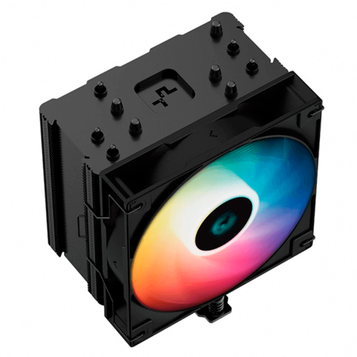 Disipador CPU DeepCool AG500 BK ARGB, 120mm, 300 - 1850RPM, Negro, R-AG500-BKANMN-G-1