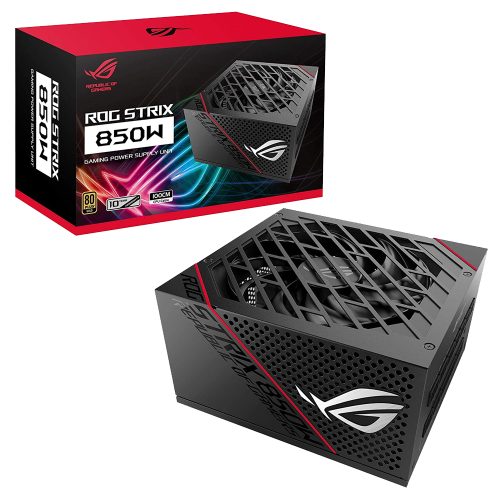 Fuente de poder Asus ROG Strix 850W, 80 Plus Gold Full Modular, ROG-STRIX-850G