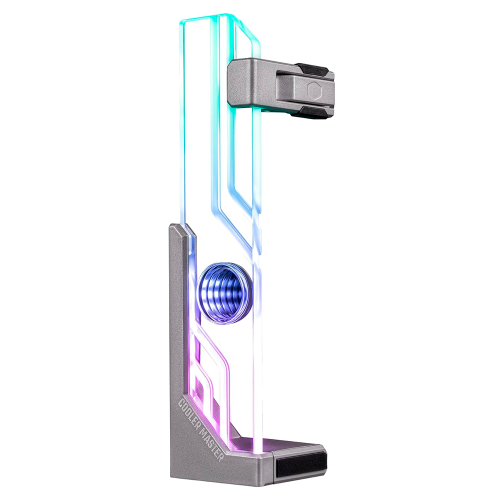 Soporte para GPU Cooler Master Atlas ARGB, Soporte de imanes de aluminio, Diseño de espejo infinito, MCA-U000R-AGSBTG-00